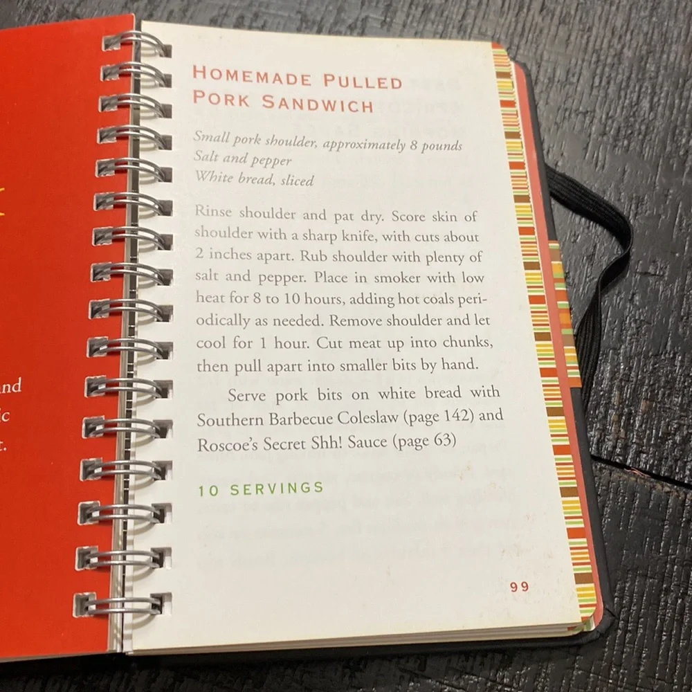 Little Black Book Of Barbecue Book!
